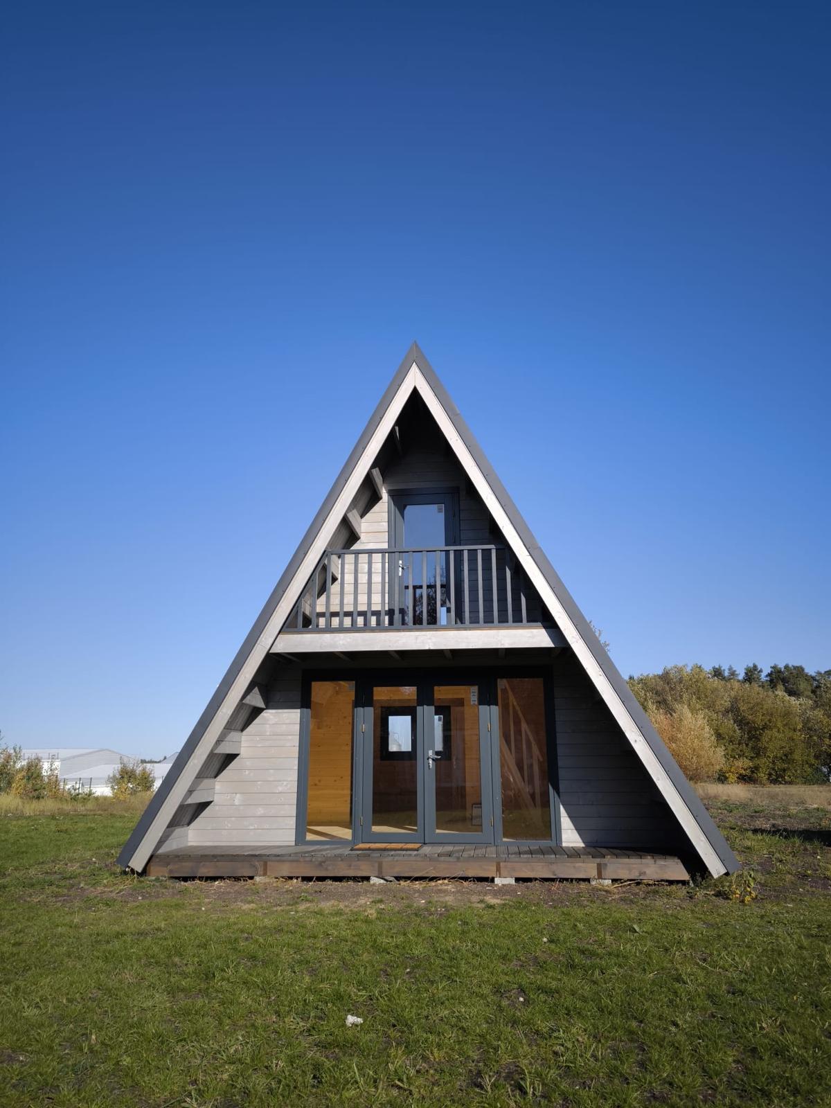A-Frame Log Cabin built in Kilkenny